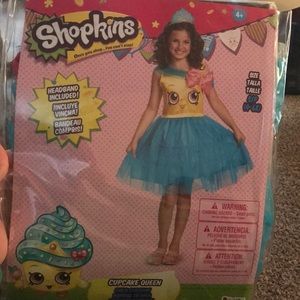 Shopkins Halloween/dress up costume cupcake queen